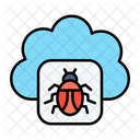Cloud Malware Cloud Bug Cloud Icon