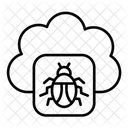 Cloud Virus Icon