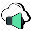 Cloud Volume  Icon