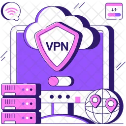 Cloud vpn  Icon