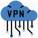 Cloud Vpn Network Icon