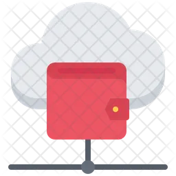 Cloud Wallet  Icon