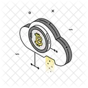 Cloud Wallet Storage Technology Icon