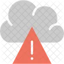Cloud Warning Error Risk Alert Icon