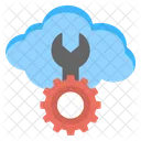 Cloud-Wartung  Symbol