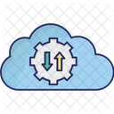 Cloud-Wartung  Symbol