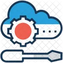 Cloud-Wartung  Symbol