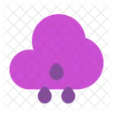 Cloud Waterdrops Icon