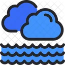 Cloud Wave  Icon