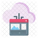 Cloud Web  Icon