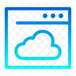 Cloud Web  Icon