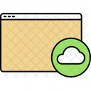 Cloud Webpage Cloud Page Icon