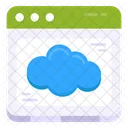 Cloud Website Cloud Webpage Verified Website Icon