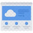 Cloud Website Cloud Page Cloud Service Icon