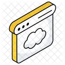 Cloud Website  Icon