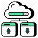Cloud Website Exchange  Icon