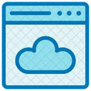 Cloud Website Page Website Page Cloud Icon