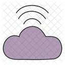 Cloud Wifi Cloud Hotspot Cloud Wireless Connection Icon
