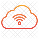 Cloud Data Wifi Online Data Storage Icon