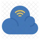 Cloud wifi  Icon