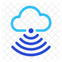 Cloud Wireless Signal Icon