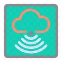 Cloud Wireless Signal Icon