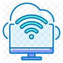 Cloud Wifi  Icon