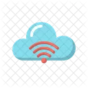 Wifi Network Cloud Icon