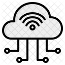 Cloud Cloud Connection Cyberspace Icon