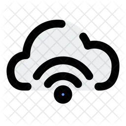 Cloud Wifi  Icon