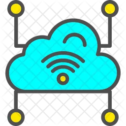 Cloud Wifi  Icon