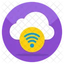 Cloud Wifi  Symbol