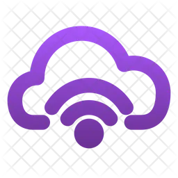 Cloud Wifi  Icon