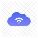 Cloud Wifi  Icon