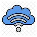 Cloud Wifi Cloud Network Icon