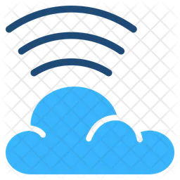 Cloud wifi  Icon