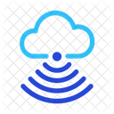 Cloud Wireless Signal Icon