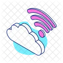 Cloud Wifi Cloud Nework Cloud Internet Icon