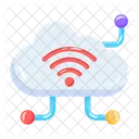 Cloud Wifi  Icon