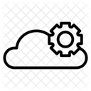 Cloud With Setting Icon