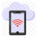 Cloud Telefon Cloud WLAN Cloud Internet Symbol