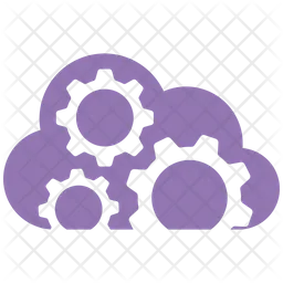 Cloud work  Icon