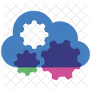 Cloud Work Business Development Icon