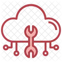 Cloud Wrench  Icon