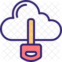 Cloud Zugriff Symbol