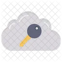 Cloud-Zugriffsschlüssel  Symbol