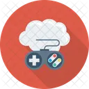 Cloudund Gamepad Cloudgame Cloudmit Spielesteuerung Symbol