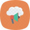 Cloudannouncement Cloudcomputing Cloudnotification Icon