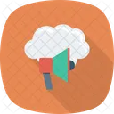 Cloudannouncement Cloudcomputing Cloudnotification Icon