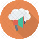 Cloudannouncement Cloudcomputing Cloudnotification Icon